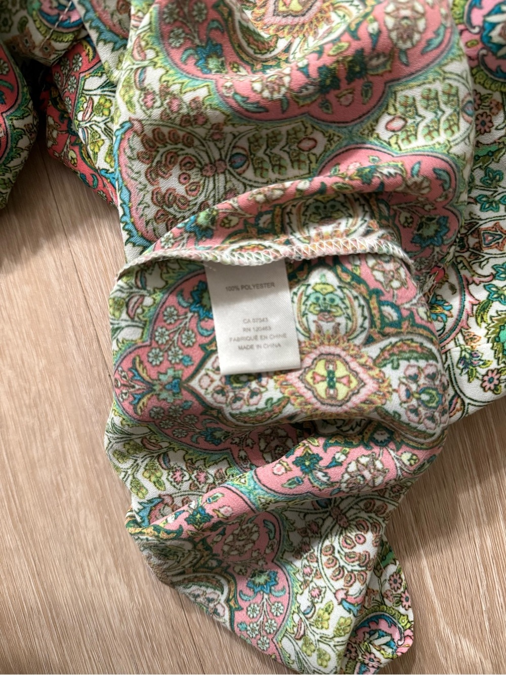 Patterned Blouse - Picture 4 of 4